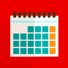 Marque na sua agenda